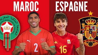 🇲🇦MAROC VS ESPAGNE une finale avant lheure [upl. by Gnof]