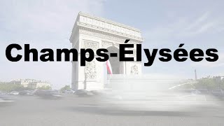 How to Say Champs Élysées CORRECTLY amp WHY French Pronunciation [upl. by Faxun646]