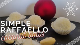 EASY Homemade Raffaello Balls [upl. by Clippard437]