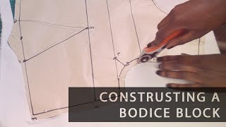 Pattern Drafting for Beginners – Bodice Construction Tutorial • Elewa [upl. by Cacilia]