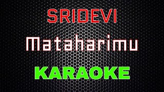 Sridevi  Mataharimu Karaoke  LMusical [upl. by Itsirk999]