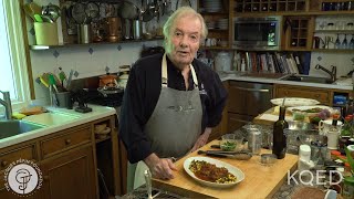 Pork Tenderloin Steak with Mushrooms and Corn  Jacques Pépin Cooking At Home  KQED [upl. by Tayib]