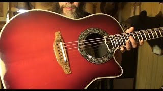 Ovation Custom Legend Guitar intro and inspection what to do [upl. by Cirri138]