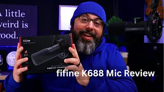 Fifine K688 Review USB and XLR Hybrid Mic Deep Dive [upl. by Hogan]