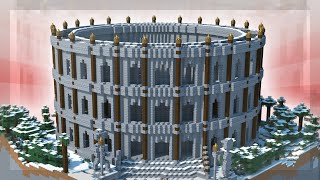 Minecraft COLOSSEUM Building Timelapse  12h in 3min [upl. by Aiuhsoj]