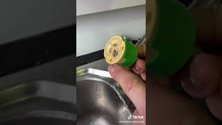 How to install a mixer tap cartridge [upl. by Haiacim]