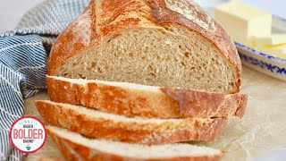 5Ingredient Artisanal Bread Recipe for Beginners [upl. by Acinomed]