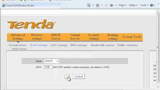 How to Configure Dynamic IP on Tenda Routers [upl. by Ingamar]