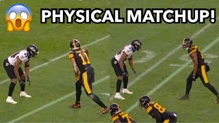 Chase Claypool amp Juju Smith Schuster vs Marlon Humphrey amp Marcus Peters 2020 WR vs CB [upl. by Emirak]