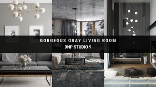 40 Gorgeous Gray Living Room Decorating Ideas  Living Room Interior Design Ideas [upl. by Ettessil]