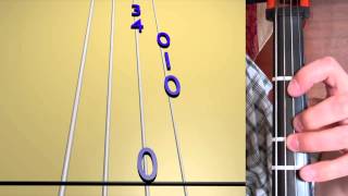 Learn Frère Jacques on Cello  How to Play Tutorial [upl. by Arraek]