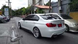 BMW F30 320i w innotech performance exhaust [upl. by Broadbent]