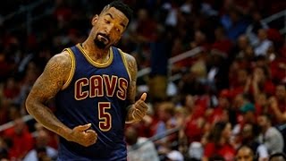 JR Smith Sets New Cavs Record with 8 Triples [upl. by Harris]