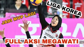 Full Aksi Megawati Menjadi MVP Liga Korea [upl. by Silado]