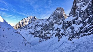 Abenteuer Westliche Karwendelspitze Winterbesteigung via Dammkar [upl. by Darra407]