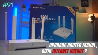 Upgrade router rumah  Ruijie Reyee RGEW1800GX PRO [upl. by Attekahs865]