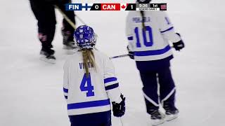 2017 World Ringette Championships Canada vs Finland Senior Game 1 [upl. by Murat]