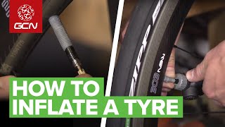 How To Pump A Bike Tyre [upl. by Wendt]