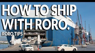 How is RoRo shipping done Cost to ship a car internationally Steps to Ship alltransportdepotcom [upl. by Naedan]