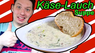 KäseLauchsuppe mit Hackfleisch einfach in der Zubereitung und der perfekte Snack für jede Party [upl. by Yart]