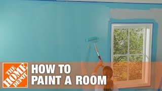 How to Paint a Room  Painting Tips  The Home Depot [upl. by Girardo702]