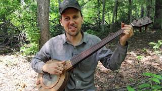 Clifton Hicks  Sourwood Mountain WV Mountain Banjo [upl. by Townie]