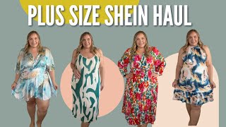 My Brightest SHEIN Haul Yet  Plus Size Review [upl. by Nipahc]