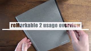 Remarkable 2 Usage Overview amp Features Demonstration [upl. by Haya]