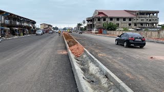 Final Asphalting Work On The Takoradi Highway Dualization [upl. by Yecam]