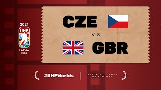 Highlights  CZECH REPUBLIC vs GREAT BRITAIN  IIHFWorlds 2021 [upl. by Lat714]