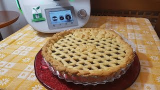 Crostata con marmellata per bimby TM6 TM5 TM31 TM21 [upl. by Wootten]