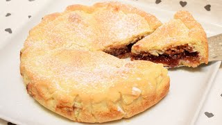 CROSTATA MORBIDA CON MARMELLATA E AMARETTI [upl. by Henghold]