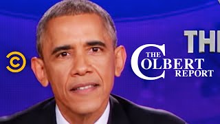 The Colbert Report  President Obama Delivers The Decree [upl. by Nedda]