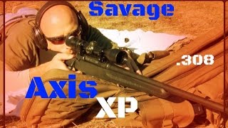 Savage Axis XP 308 Budget Rifle Test And Review HD [upl. by Ydneh]