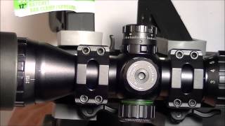 Ruger 10 22 UTG LeapersUTG 39x32 Compact CQB Bug Buster Scope Mounting and Level [upl. by Naharba]