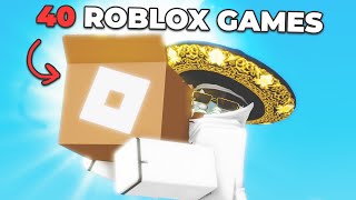 40 ROBLOX Games to Play when Youre Bored [upl. by Nicolis]