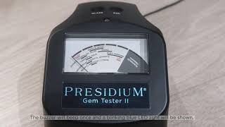 Presidium Gem Tester II PGT II  Assisted Thermal Calibration [upl. by Suehtomit741]