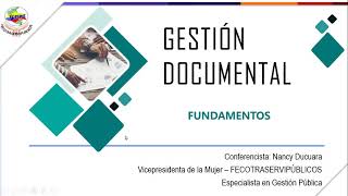 TEMA GESTIÓN DOCUMENTAL [upl. by Jovitta]