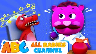 ABC  Five Little Crocodiles  Nursery Rhymes For Children  All Babies Channel [upl. by Pomona]