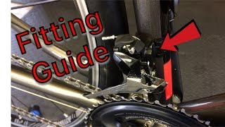 Shimano 105 R7000 Front Derailleur Fitting Guide [upl. by Glimp]