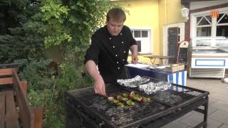 Hechtfilets in Folie gegrillt  frisch vom Fischer [upl. by Ailsun]