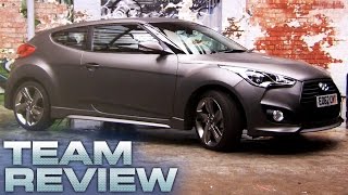 Hyundai Veloster Turbo Team Review  Fifth Gear [upl. by Carmela294]