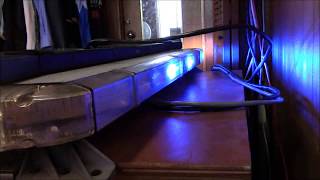 Whelen Lightbar Demo and Wiring Tutorial [upl. by Hallee]