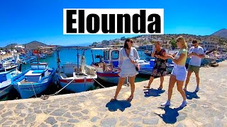 Elounda Crete Walking Tour 2020 [upl. by Ralina]