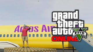 GTA 5 Online Hidden Airport Terminal amp Bunker GTA V [upl. by Ayekal]