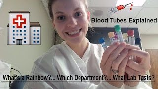 Phlebotomy amp Laboratory Blood Tubes Explained [upl. by Neggem315]