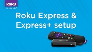 How to set up the Roku ExpressExpress Model 37003710 [upl. by Edak161]