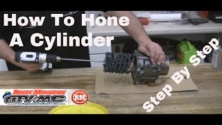 Motorcycle and ATV Cylinder Hone Instructions  FlexHone [upl. by Grier408]