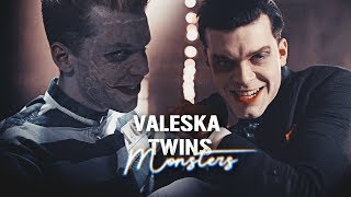 Jeremiah amp Jerome Valeska  Monsters  Gotham [upl. by Akcimehs]