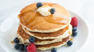 Easy Fluffy Pancakes Recipe [upl. by Analaj]